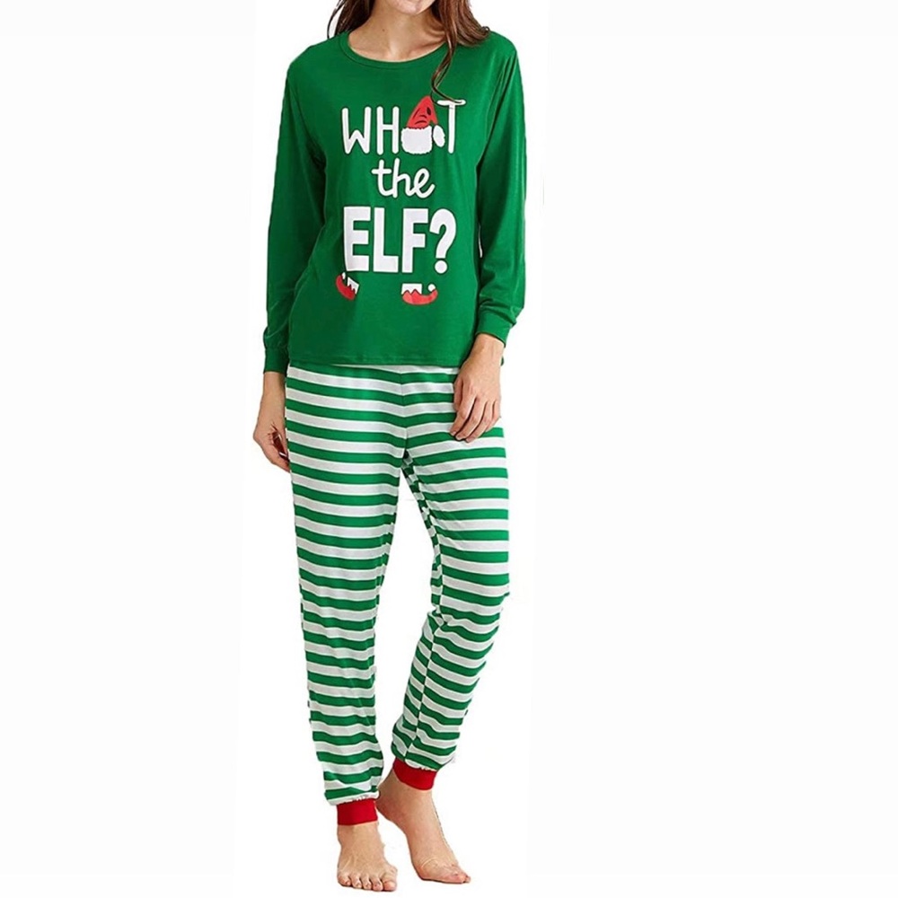 What the elf pajamas set